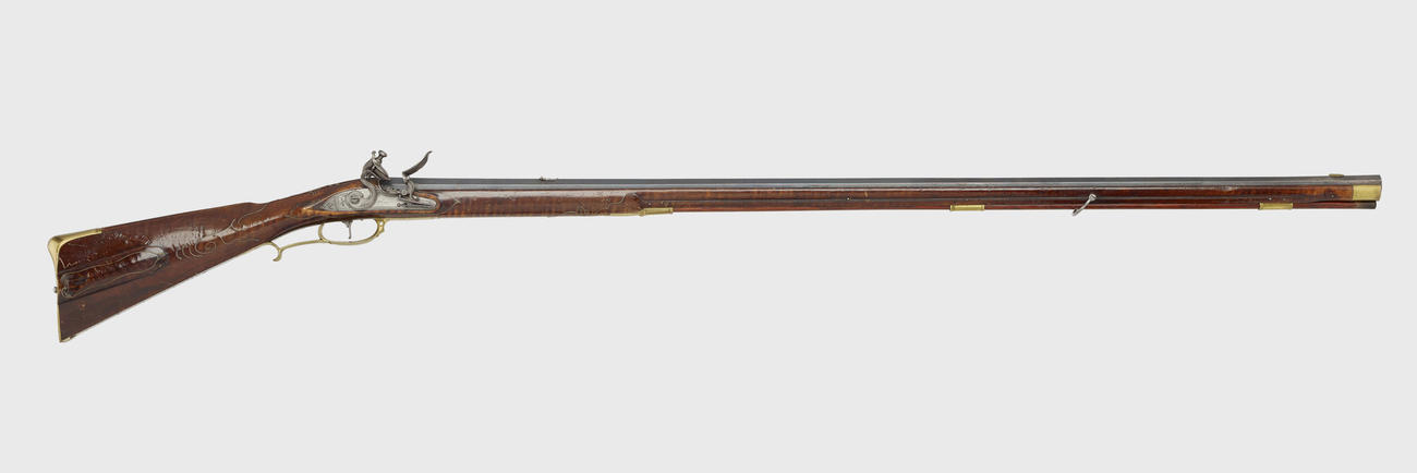 Flintlock long gun Flintlock long gun
