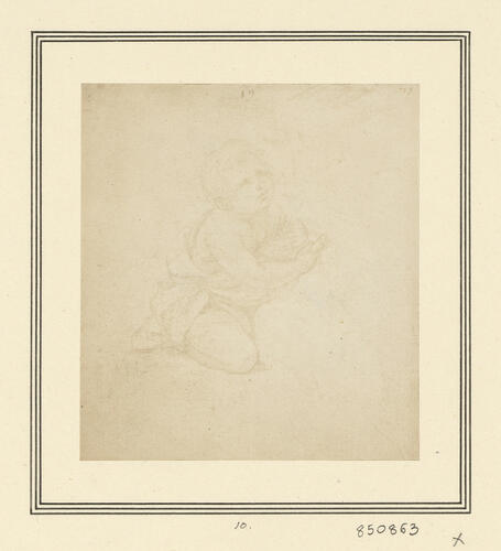 Study for a figure of the Infant Baptist