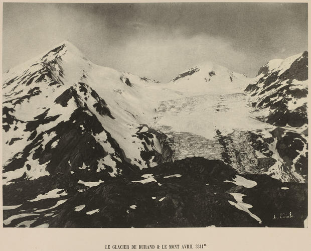 Le glacier de Durand & le Mont Avril 3341m