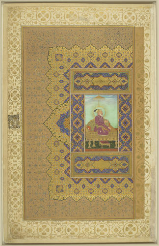 Master: Padshahnamah پادشاهنامه (The Book of Emperors) ‎‎
Item: The Padshahnamah frontispiece: Timur