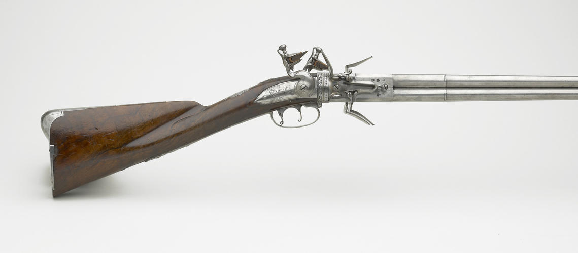 Four-barrelled flintlock carbine