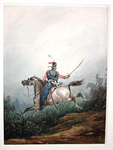 Russian Army. Officer, Don Cossacks. About 1816