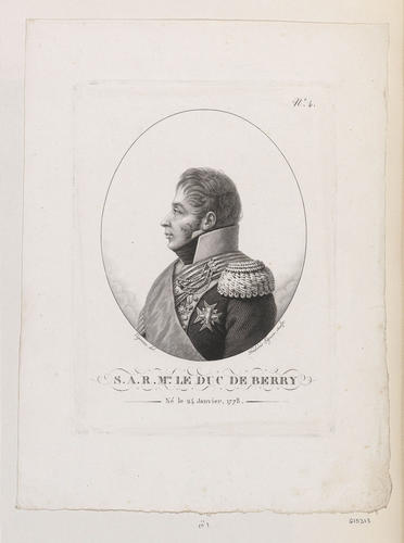 S. A. R. N. LE DUC DE BERRY S. A. R. N. LE DUC DE BERRY