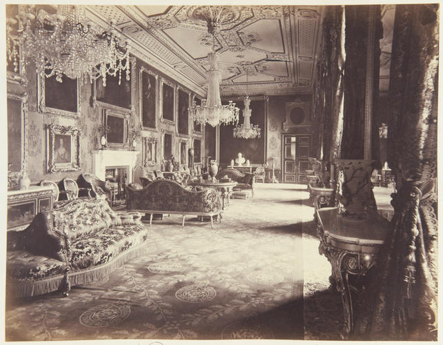 The Vandyke Room, Anno 1880, looking South The Vandyke Room, Anno 1880, looking South