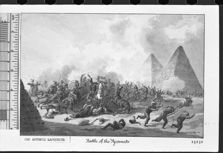 The Battle of the Pyramids, 1798 The Battle of the Pyramids, 1798