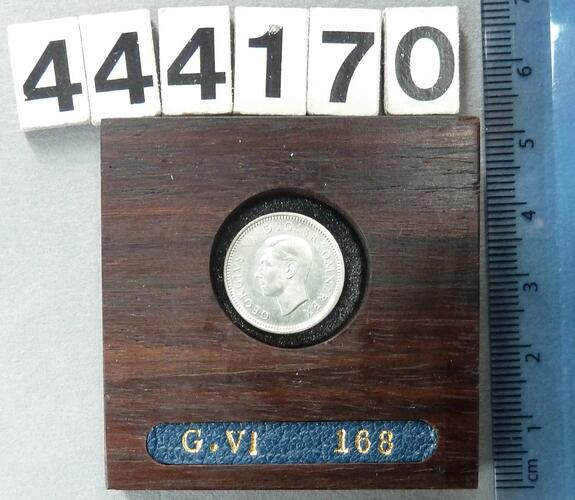 George VI Threepence