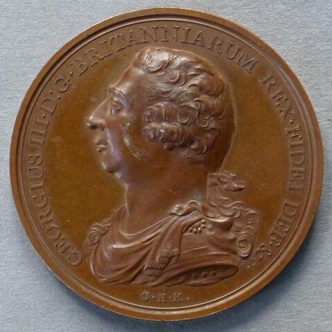 Medal commemorating the preservation of King George III from assassination Medal commemorating the preservation of King George III from assassination