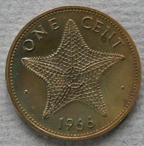 Bahamas. Proof one cent