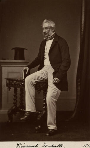 Viscount Melville. [Photographs, English Portraits. Volume 70. ]