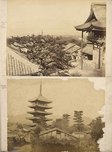 'Kioto from Kiyo-Midzu'; View of Kyoto from Kiyomizu-dera 'Kioto from Kiyo-Midzu'; View of Kyoto from Kiyomizu-dera