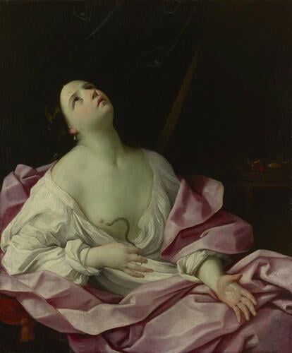 Cleopatra with the Asp
