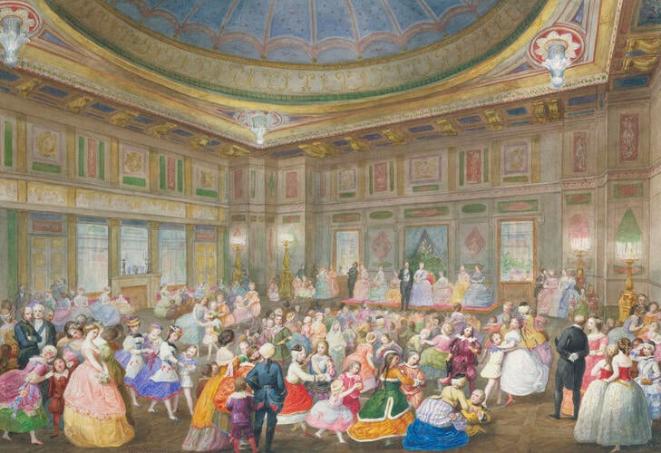 The Children's Fancy Ball at Buckingham Palace, 7th April 1859