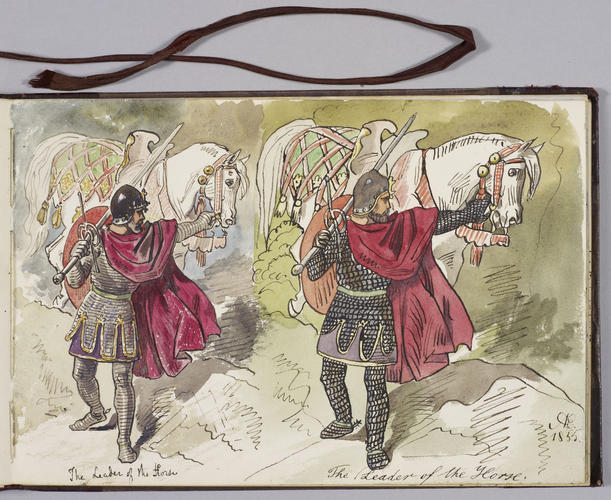 Master: Albert Edward's Teaching Sketch Book (later Edward VII). 1854-55
Item: The Leader of the Horse Master: Albert Edward's Teaching Sketch Book (later Edward VII). 1854-55
Item: The Leader of the Horse