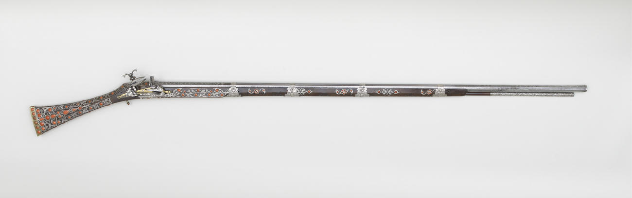 Flintlock sporting gun Flintlock sporting gun