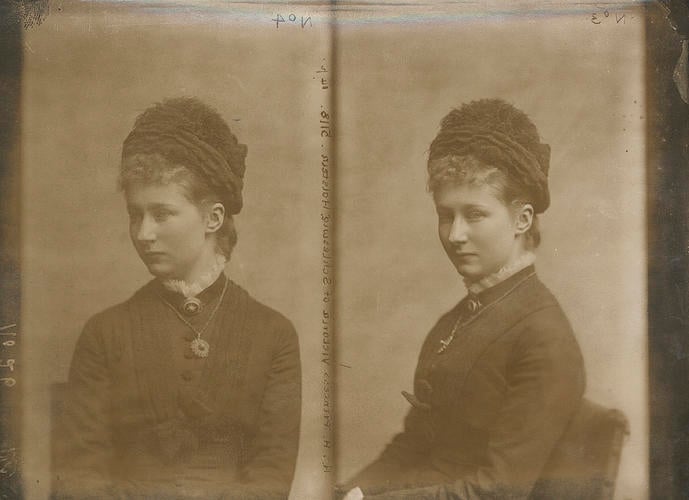 Princess Augusta Victoria of Schleswig-Holstein-Sonderburg-Augustenburg (1858-1921) [Alexander Bassano Collection]