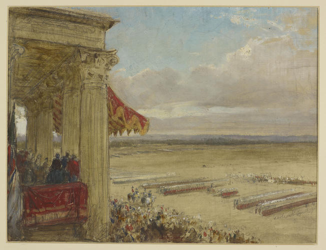Review on the Champ de Mars, 24 August 1855