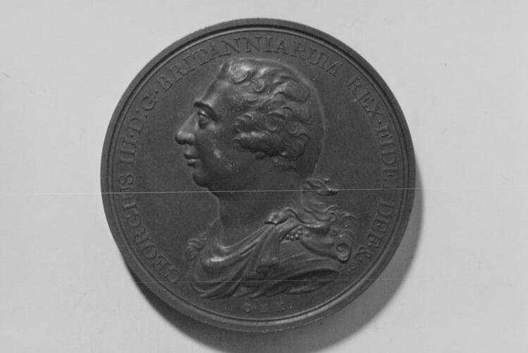 Medal commemorating the preservation of King George III from assassination Medal commemorating the preservation of King George III from assassination