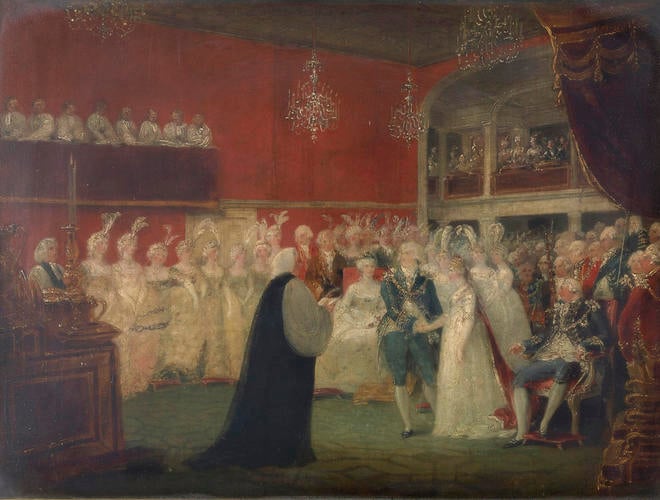 The Marriage of George, Prince of Wales, and Princess Caroline of Brunswick
