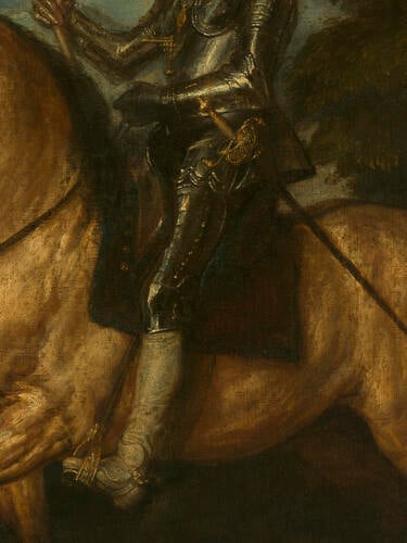 Charles I (1600-49) on Horseback