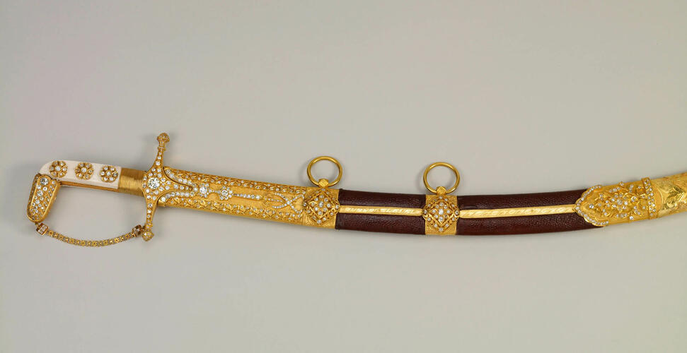 Sabre and scabbard