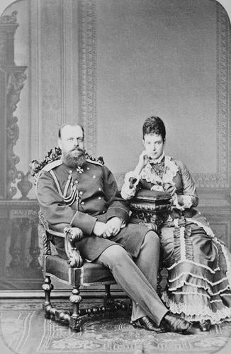 Alexander III, Emperor of Russia, when Tsesarevich and Maria Feodorovna, Empress of Russia, when Tsesarevna
