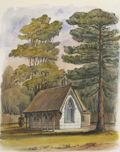 The Dairy, Bagshot: back view