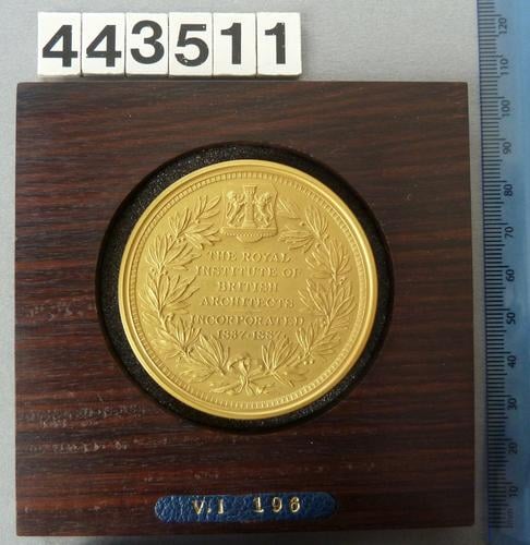 Specimen Royal Gold Medal of the Royal Institute of British Architects Specimen Royal Gold Medal of the Royal Institute of British Architects