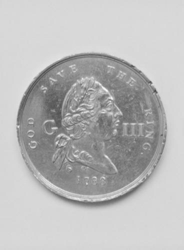 Great Britain. Medal commemoratig the Recovery of King George III from illness, 1789 Great Britain. Medal commemoratig the Recovery of King George III from illness, 1789