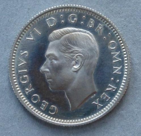 George VI Proof sixpence