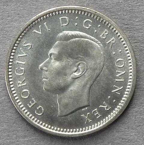 George VI Threepence