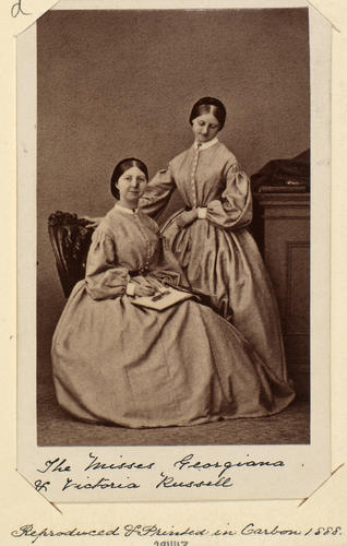 The Misses Georgina and Victoria Russell The Misses Georgina and Victoria Russell