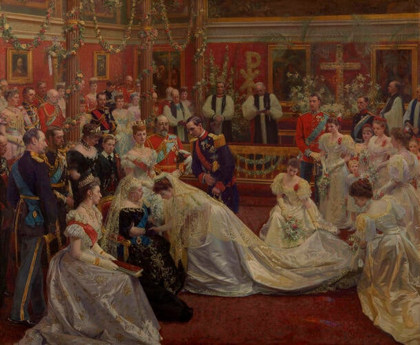 The Marriage of Princess Maud of Wales, 22 July 1896 The Marriage of Princess Maud of Wales, 22 July 1896