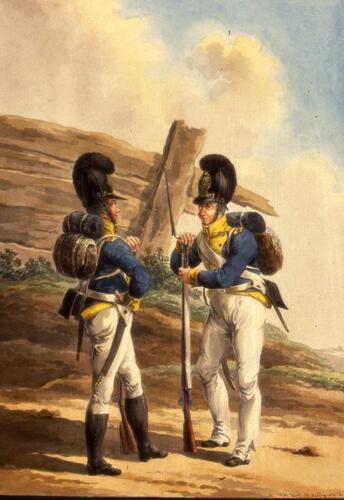 Württemberg Army. Privates, Infantry