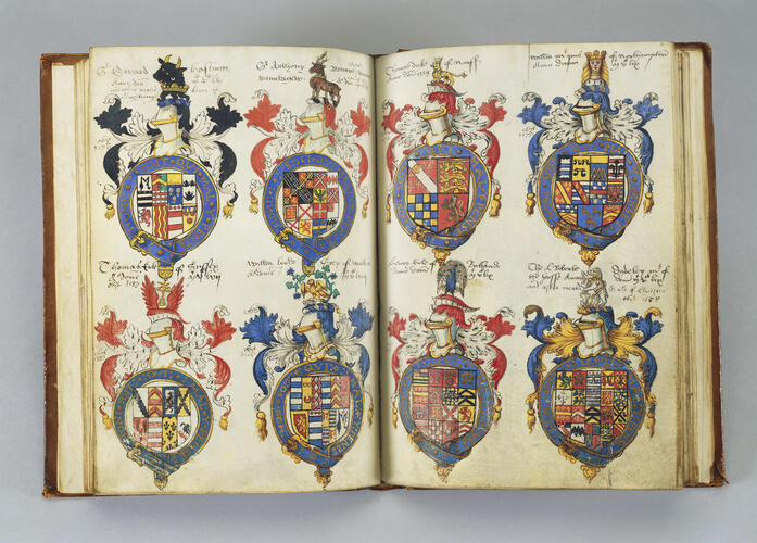 Dethick (Sir Gilbert) register of the Order of the Garter