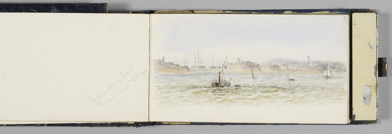 Master: Queen Alexandra's Sketchbook 1884-89
Item: Portsmouth