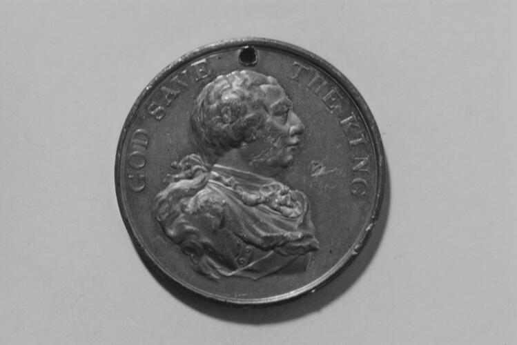 Medal commemorating the Golden Jubilee of the reign of King George III