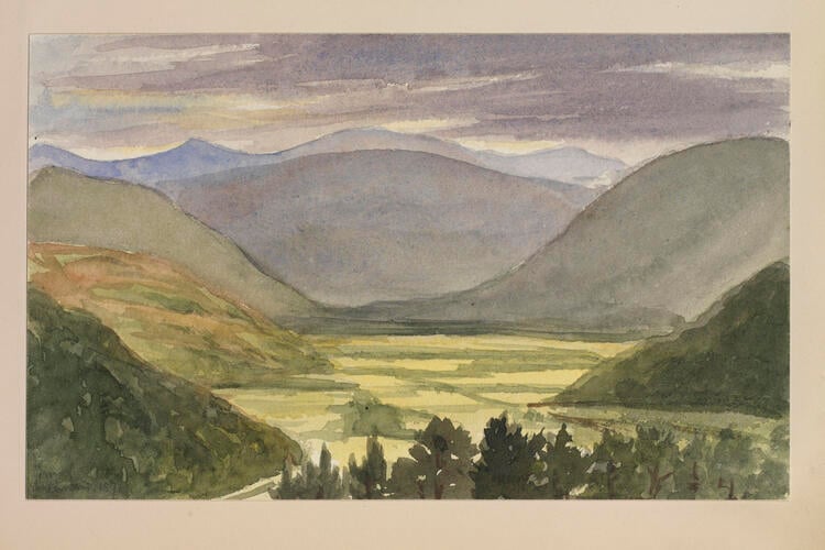 Master: SKETCHES BY QUEEN VICTORIA I
Item: A Highland landscape