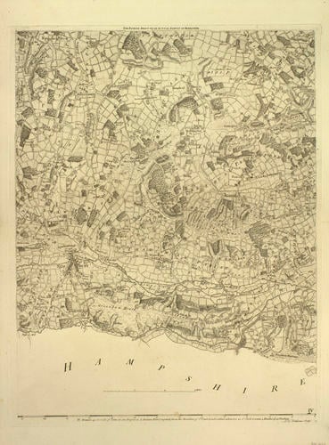 Rocque's Map of Berkshire