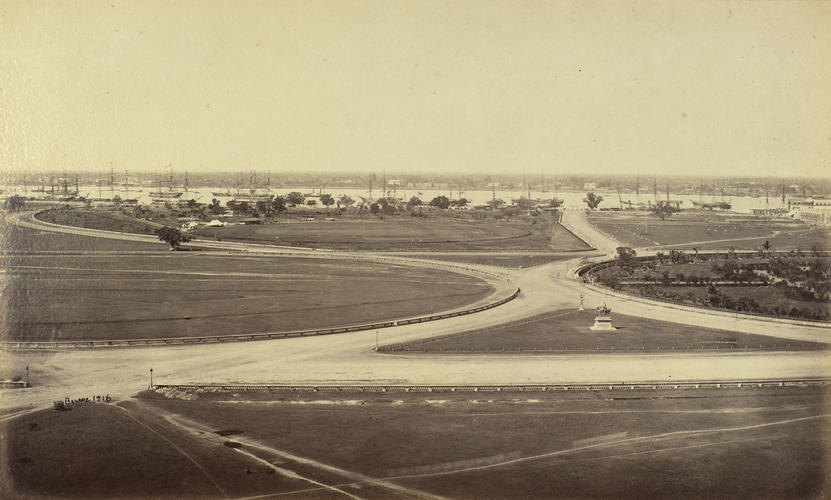 The Maidan, Panoramic view continued, Calcutta: Prince of Wales Tour of India 1875-6 (vol. 3) The Maidan, Panoramic view continued, Calcutta: Prince of Wales Tour of India 1875-6 (vol. 3)
