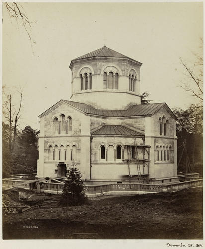 Construction of the Mausoleum at Frogmore Construction of the Mausoleum at Frogmore