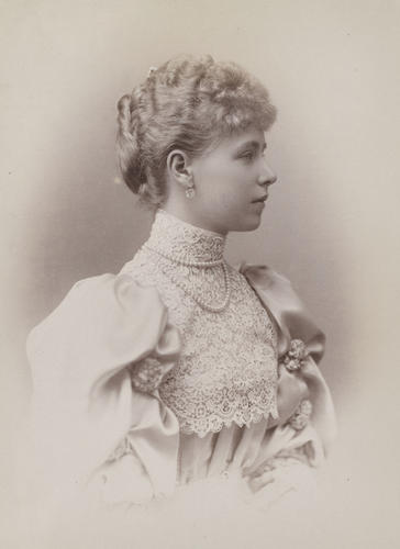 Marie, Princess Ferdinand of Roumania, 1893 [in Portraits of Royal Children Vol. 41 1893-1894]