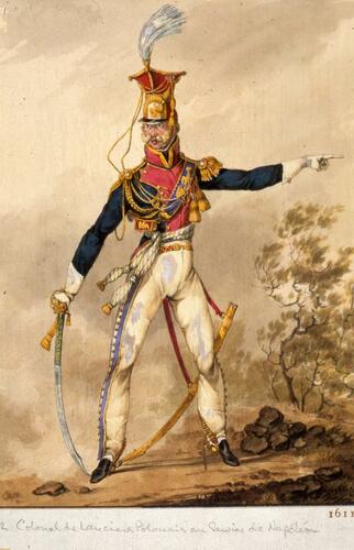 French Army. Colonel, Polish Lancers, Imperial Guard