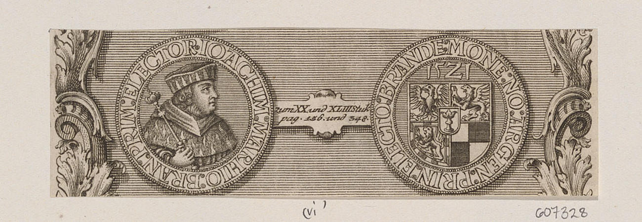 [Medal of Joachim I Nestor, Elector of Brandenburg]