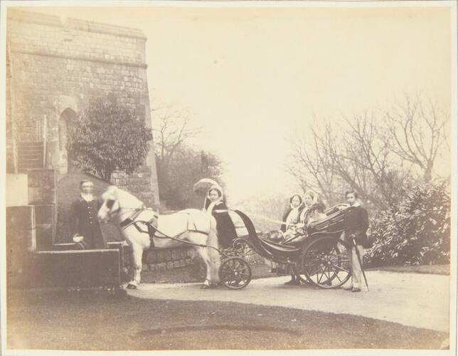 Her Majesty the Queen, The Prince of Wales, The Princess Royal and Princess Alice, Windsor Castle