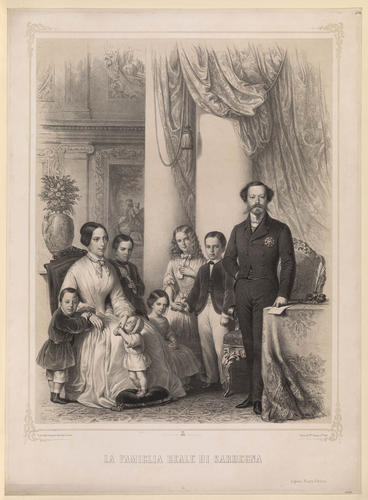 La Famiglia Reale (King Vittorio Emanuele II of Italy with his Family) La Famiglia Reale (King Vittorio Emanuele II of Italy with his Family)
