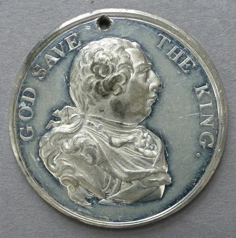 Medal commemorating the entry to the 50th year of the Reign of King George III Medal commemorating the entry to the 50th year of the Reign of King George III