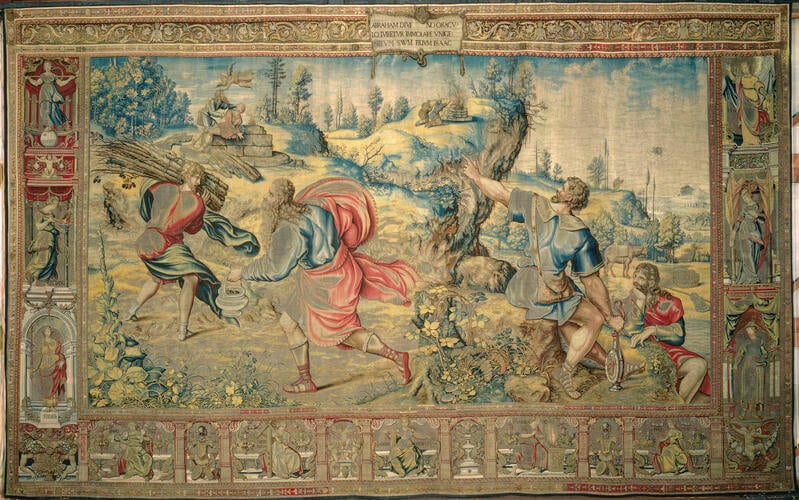 Master: The Story of Abraham Series
Item: The Sacrifice of Isaac, Genesis Ch. 22, v. 2 Master: The Story of Abraham Series
Item: The Sacrifice of Isaac, Genesis Ch. 22, v. 2