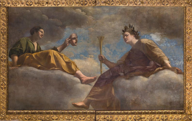 The Muses: Thalia and Clio