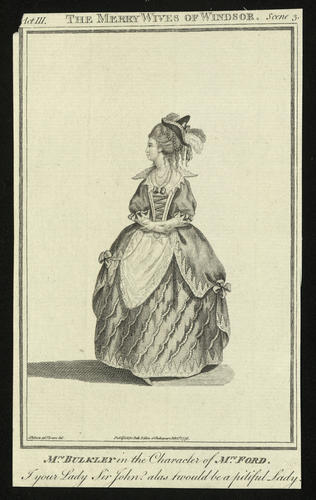 Mrs Bulkley in the Character of Mrs Ford