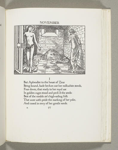 Eros & Psyche : a poem in XII measures / by Robert Bridges ; with wood-cuts from designs by Edward Burne-Jones